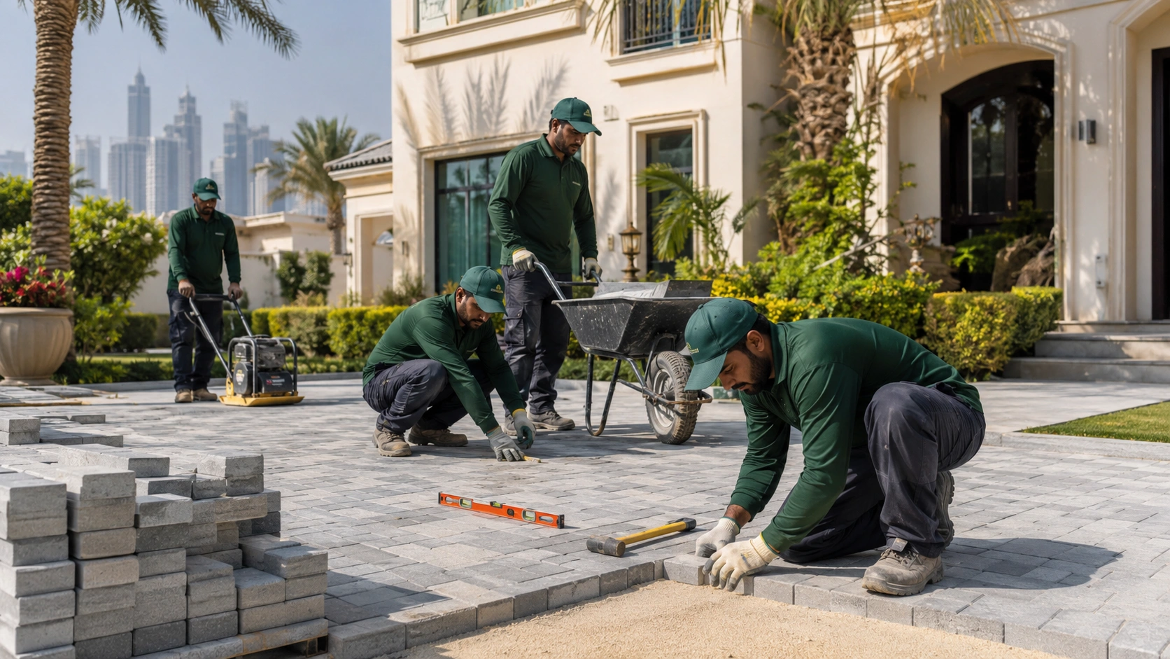 Interlock-Installation-By-Al-Warda-Landscaping.com
