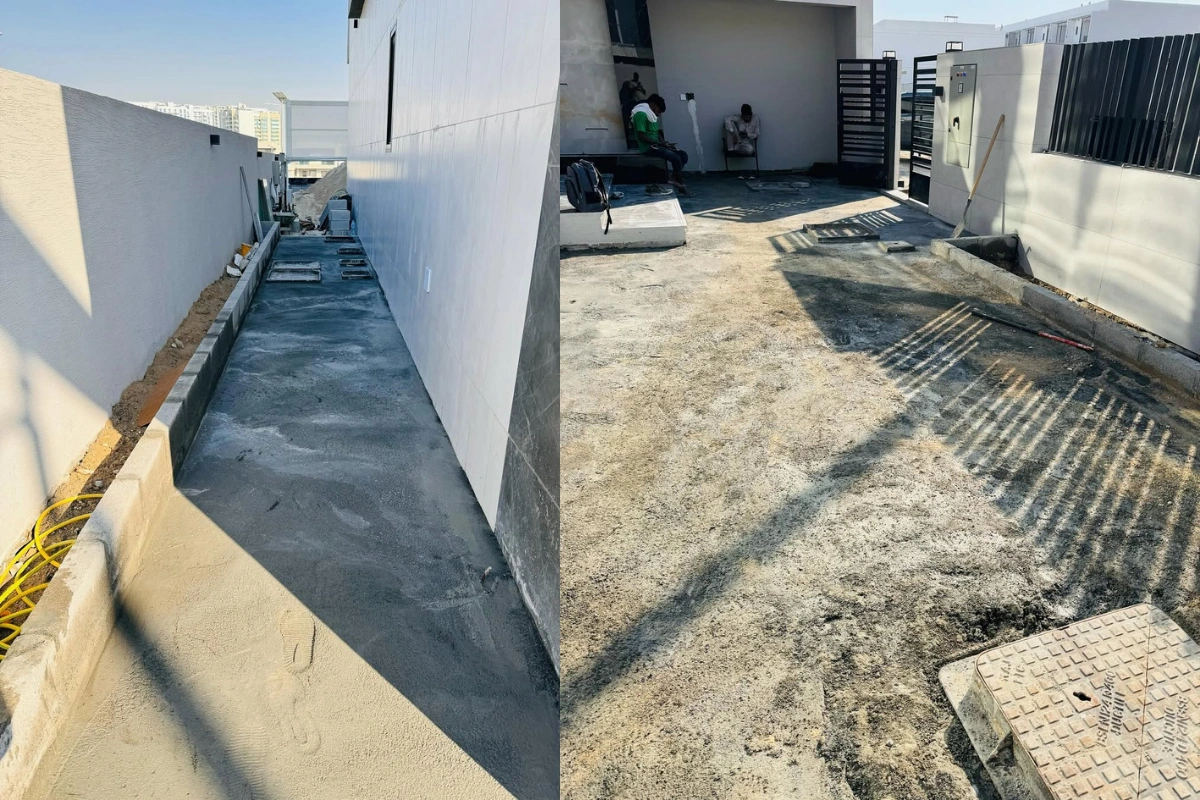 Outdoor-landscape-working-in-villa