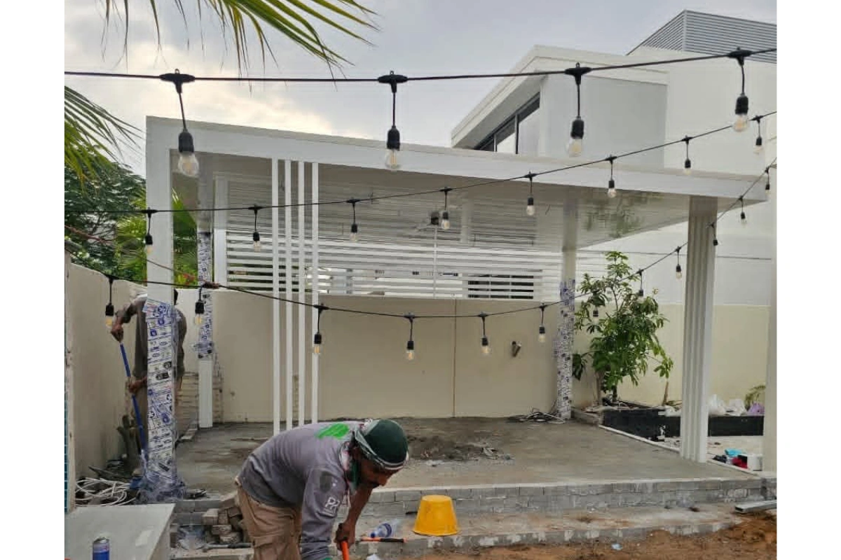 Pergola-LED-Lighting-working-dubai-uae