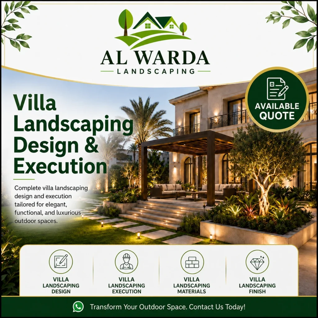 Villa Landscaping al warda landscaping
