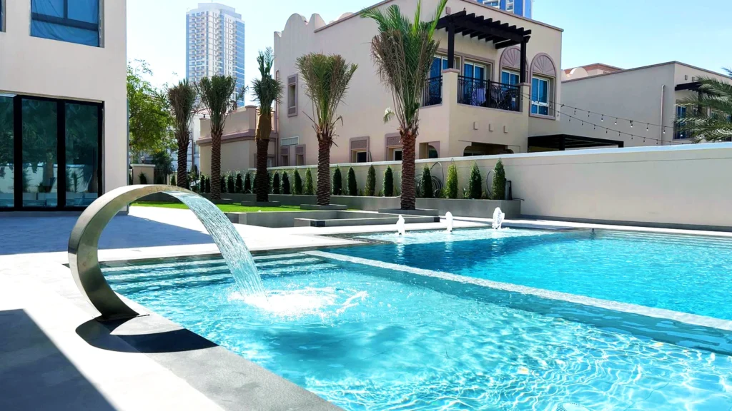 Commercial garden maintenance service in Dubai