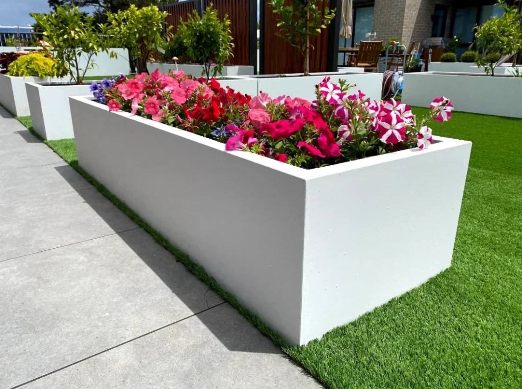 Custom Planter Box Design & Installation flower