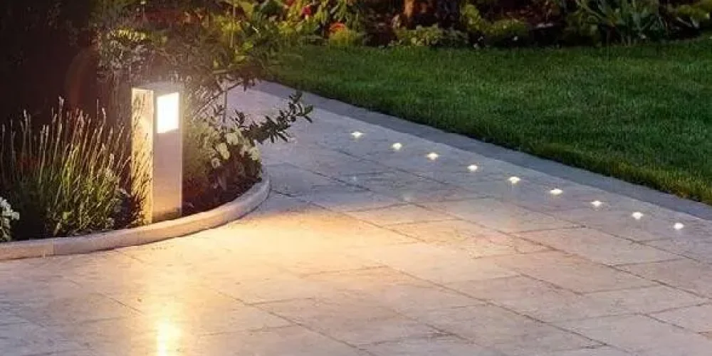 Walking Steps Tiles inside Lighting